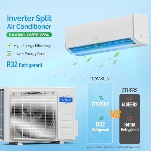 ROVSUN 11500 BTU Wifi Mini Split AC Heater