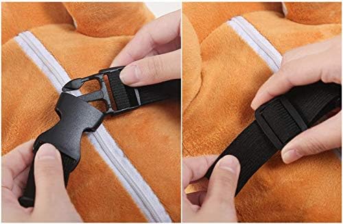 Plush Anime Tissue Holder with Adjustable Strap - Shiba Inu Design