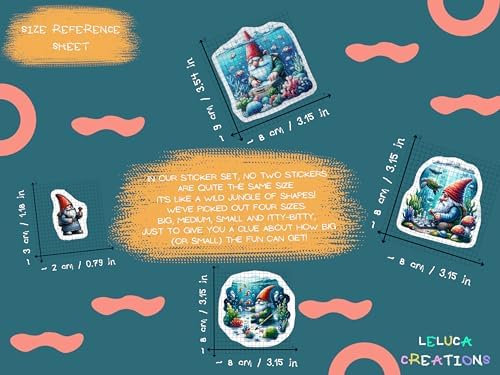 Non Slip Gnome Decals for Bathtubs 20 PCS Safety Stickers