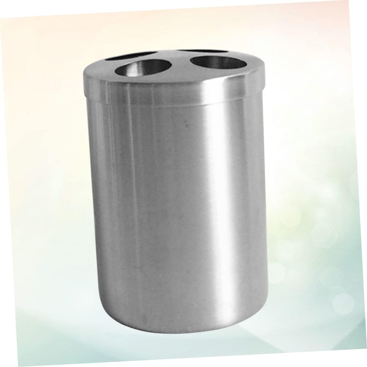 LIFKOME Stainless Steel Toothbrush Toothpaste Holder