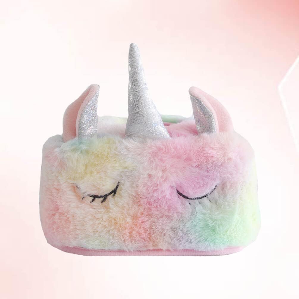 Zerodeko Unicorn Plush Tissue Box Holder