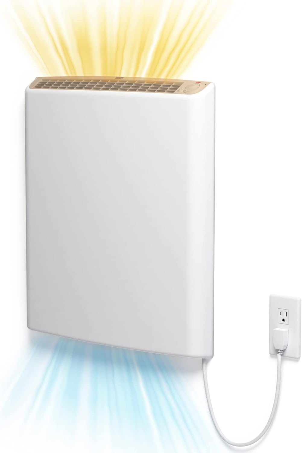 Envi Wall Mounted Electric Heater 247 Safety Quiet Heating