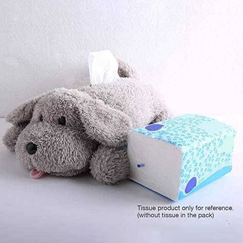 Plush Dog Toy Tissue Holder Cartoon Napkin Box
