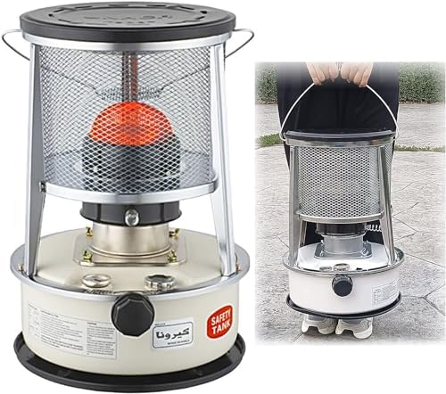 Outdoor Kerosene Stove with 6L Tank and Adjustable Heat
