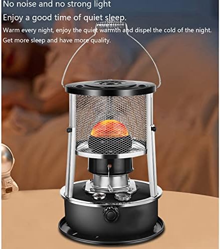 ArtsPavilion Kerosene Heater with Handle Black