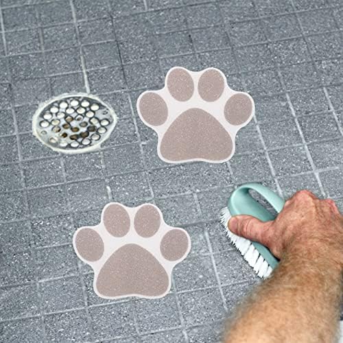 Luxshiny Non-Slip Bathtub Stickers for Dog 10pcs