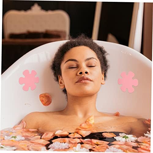 SOLUSTRE 1Set Snowflake Non-Slip Bathtub Stickers
