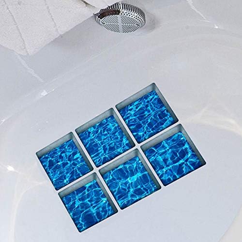 AILEGOU 3D Non-Slip Bathtub Stickers with Sea Animals