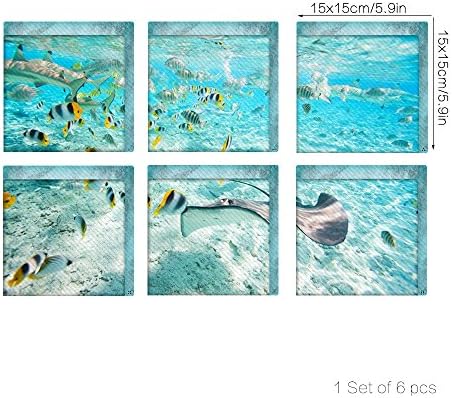 AILEGOU 3D Non-Slip Bathtub Stickers with 6 Animal Designs 1