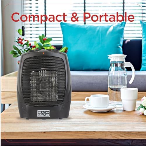 BLACKDECKER Portable Space Heater with Carry Handle