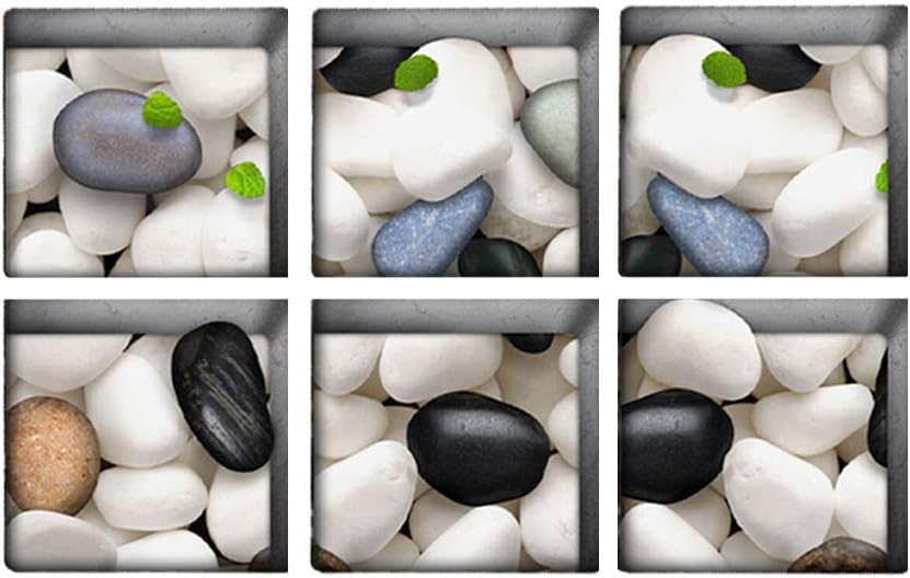AILEGOU 3D Non-Slip Bathtub Stickers with 6 Animal Designs