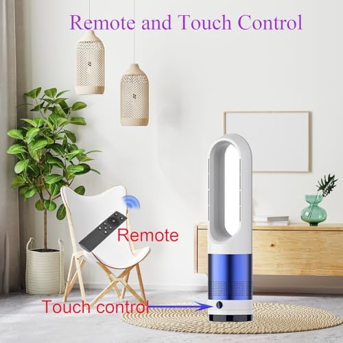 Voagupa Bladeless Heater Fan Combo All Season Use