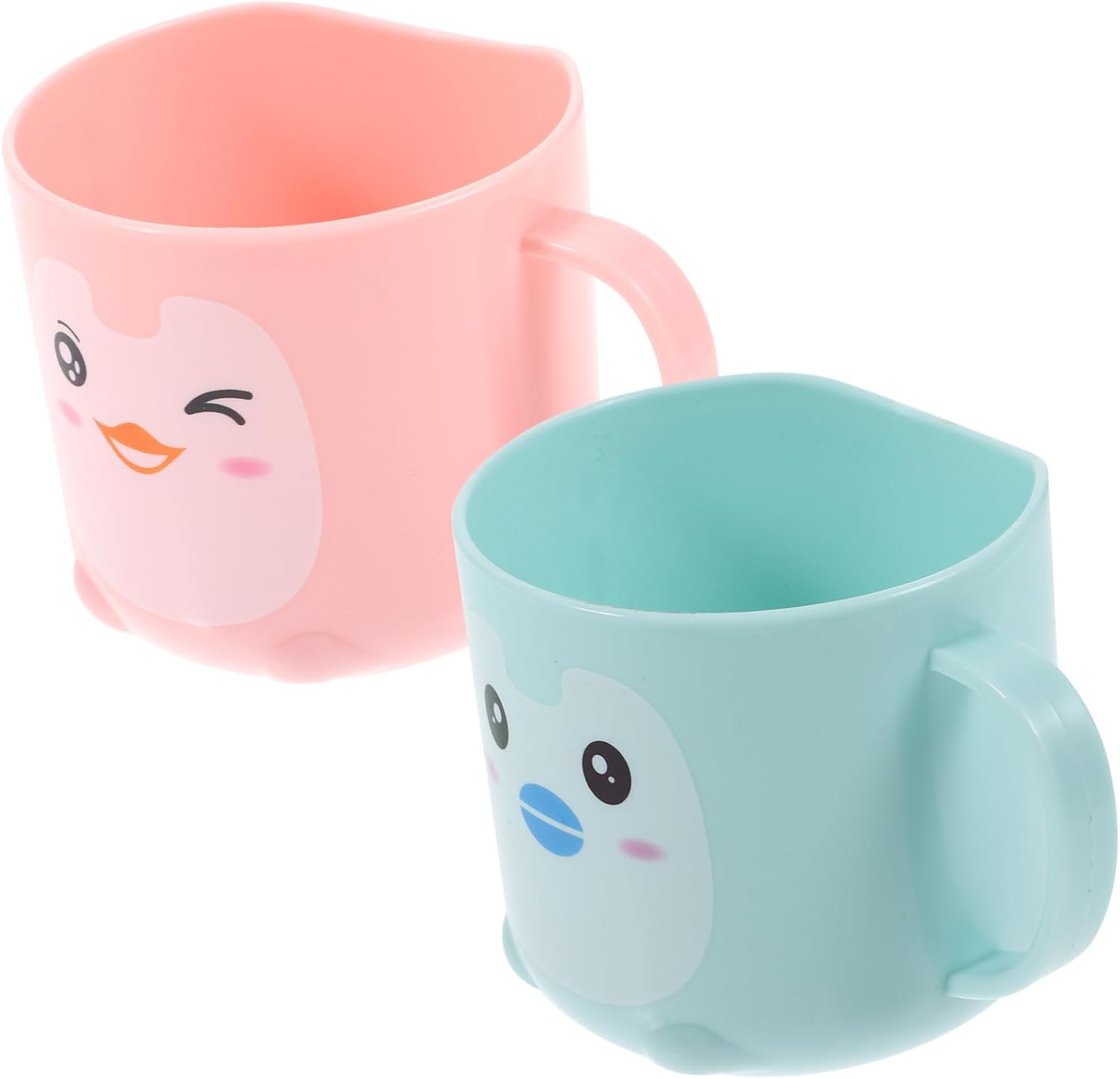Ciieeo Toddler Frosted Toothbrush Cup for Bathroom