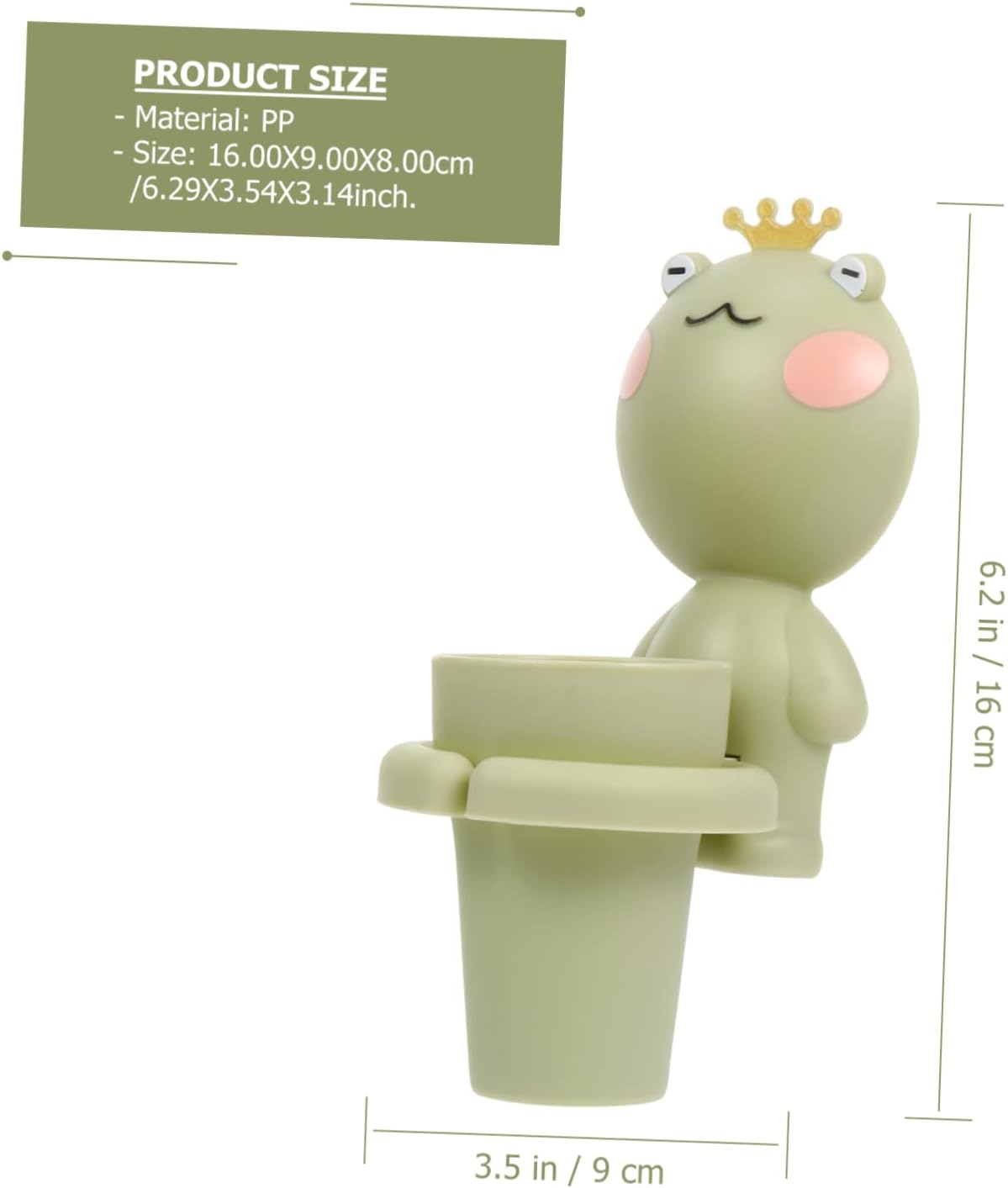 SWOOMEY Cartoon Toothbrush Holder with Cup