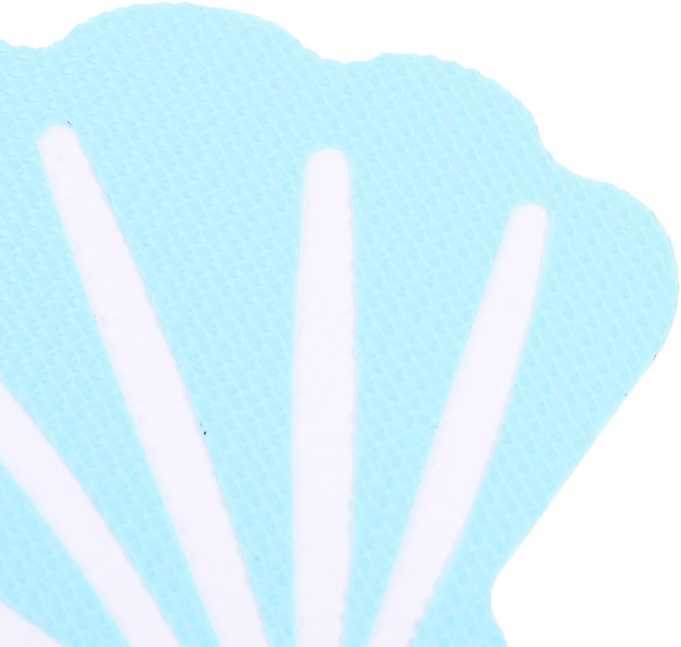 LUOZZY 20PCS Shell Shaped Non-Slip Bath Stickers for Kids Safety