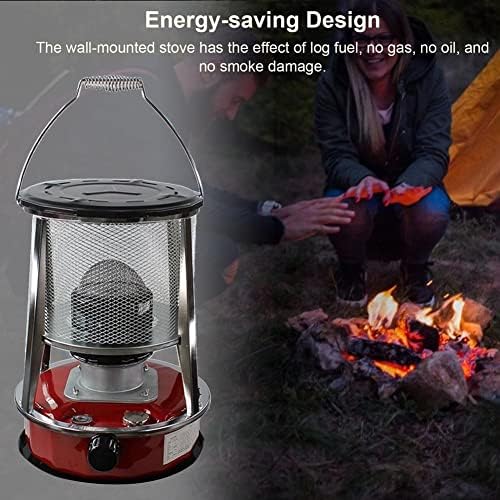 FAJOME Portable Kerosene Heater 9000 BTU 46L Red