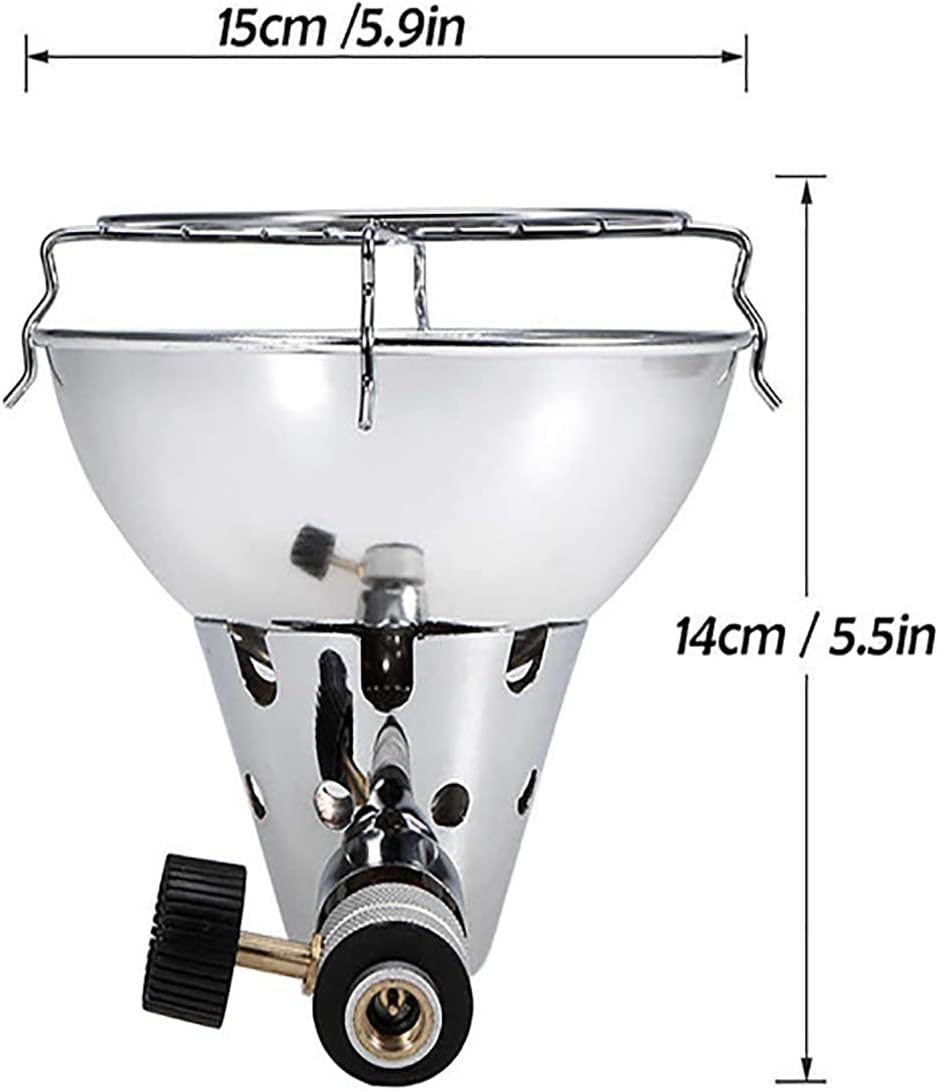 FAMYNGL Natural Gas Heater for Camping Tents