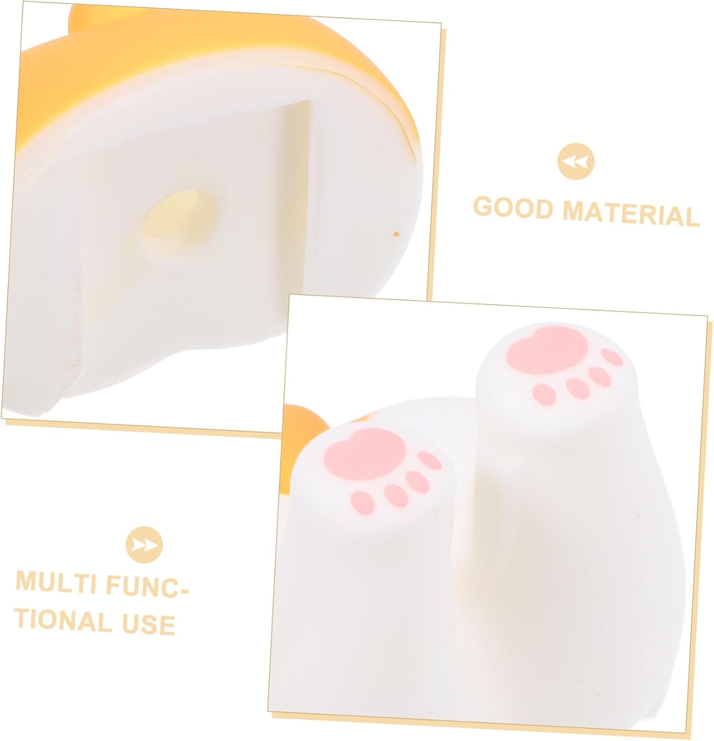 FIXOSHEE Wall-Mounted Kids Toothbrush Holder