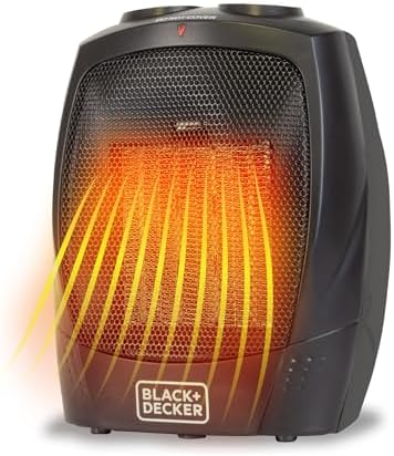 BLACKDECKER Portable Space Heater with Carry Handle