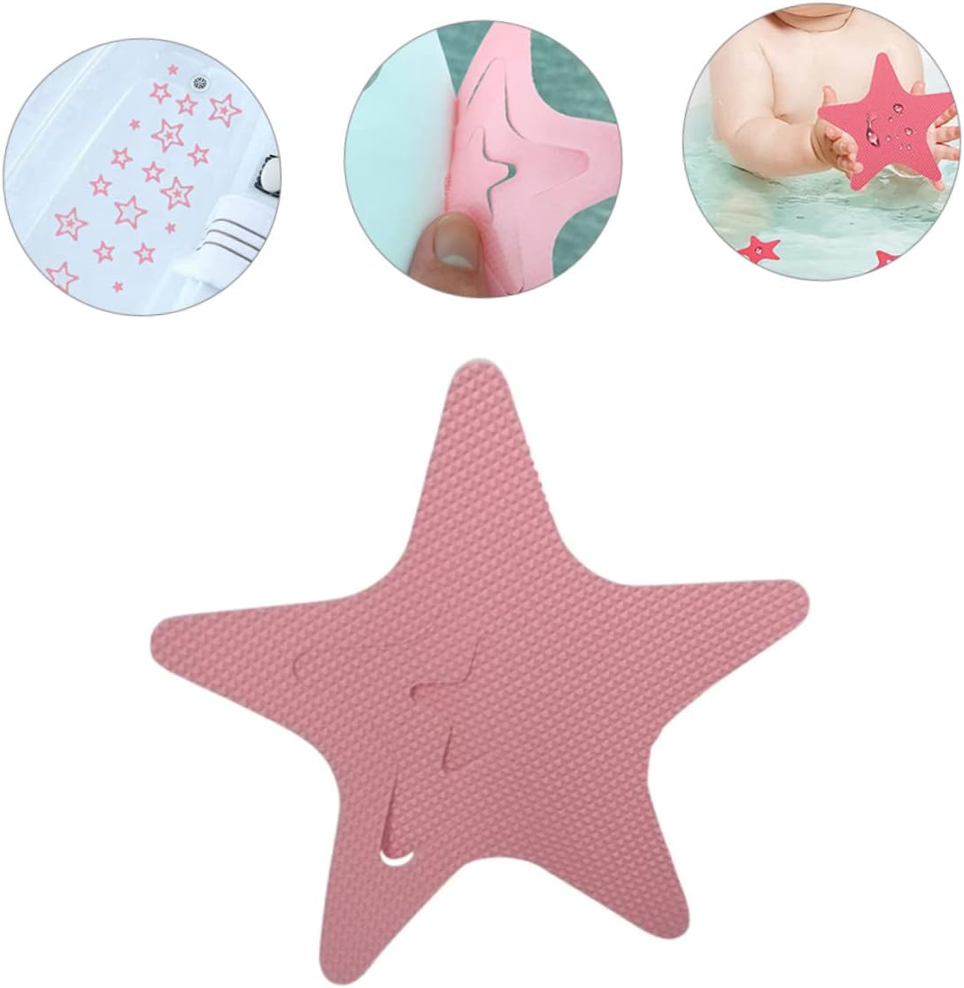12Pcs Skid-Proof Star Decals for Bathtub and Stairs