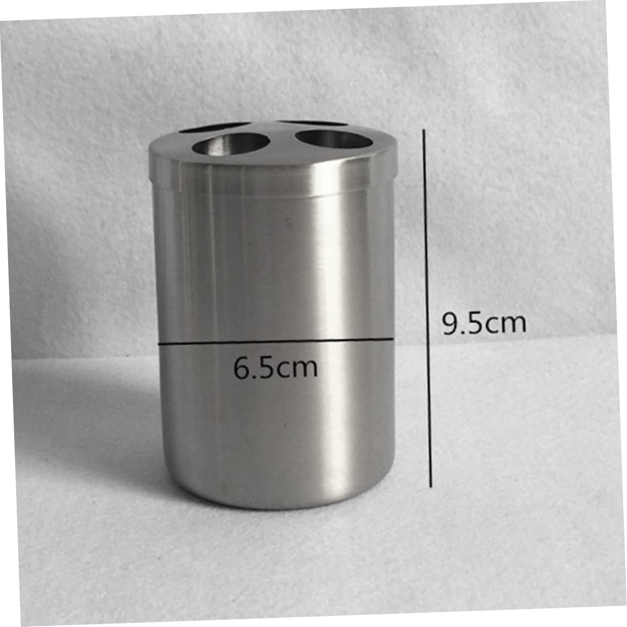 Stainless Steel Toothbrush and Toothpaste Holder 1
