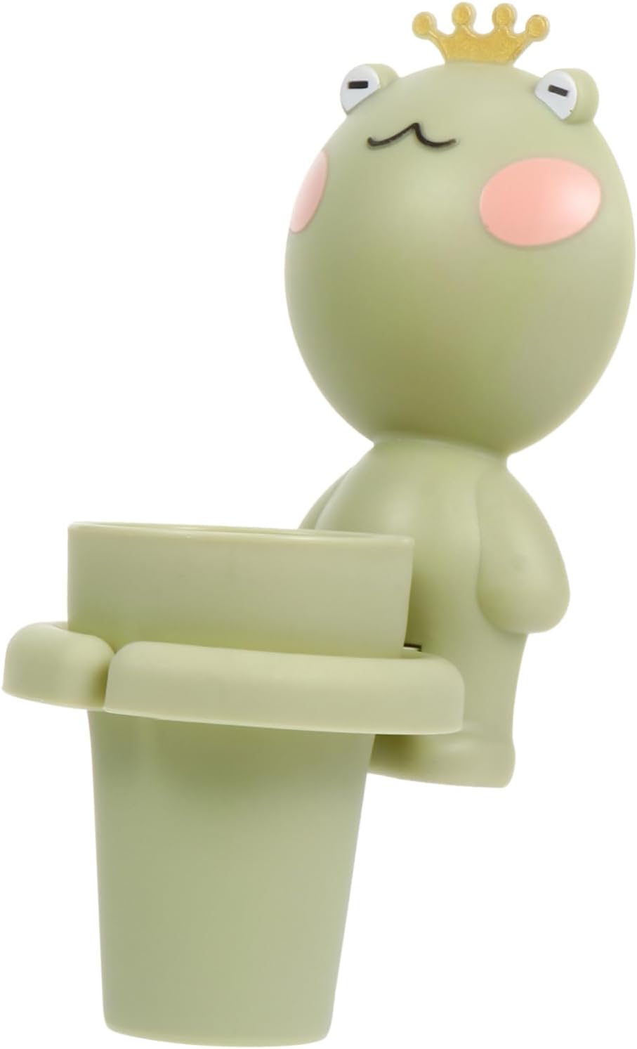 ARTSEWPLY Cartoon Wall Mounted Toothbrush Holder with Cup