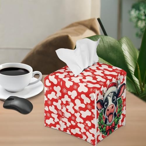 Doojoayie Christmas Tissue Box Holder for Kids