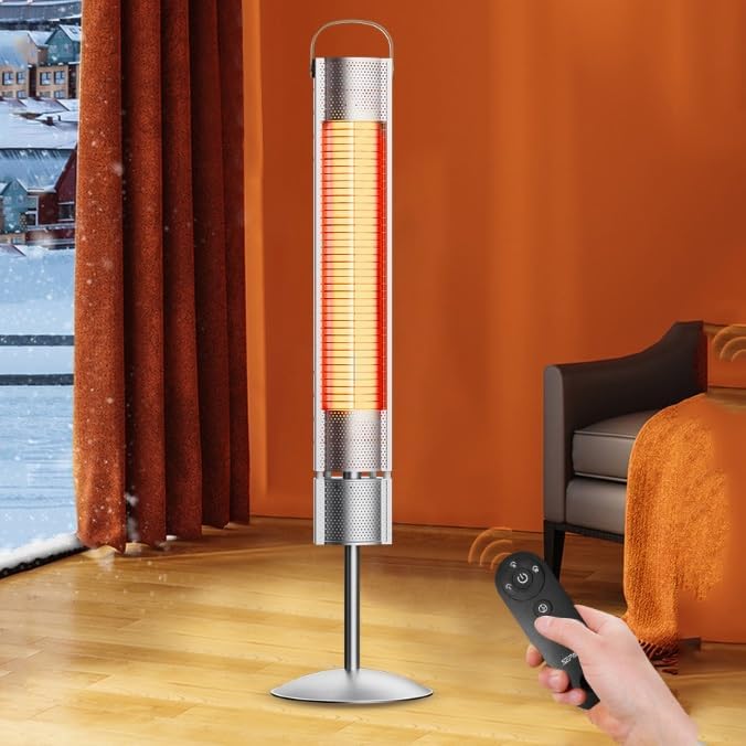 Jidanmian 2000W Graphene Infrared Heater with Remote Control