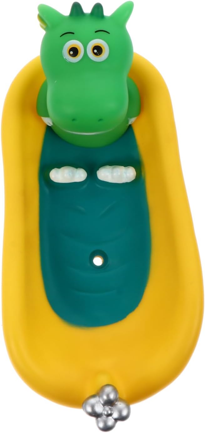 PRETYZOOM Dinosaur Soap Drain Box Storage Case