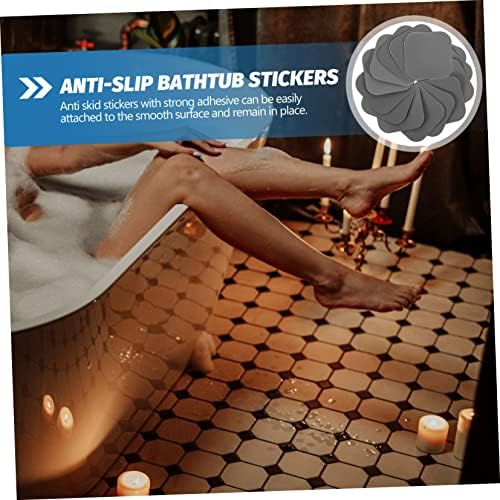 CANIGHT Non-Slip Bathtub Stickers 20pcs Peva Mat Safety Decals