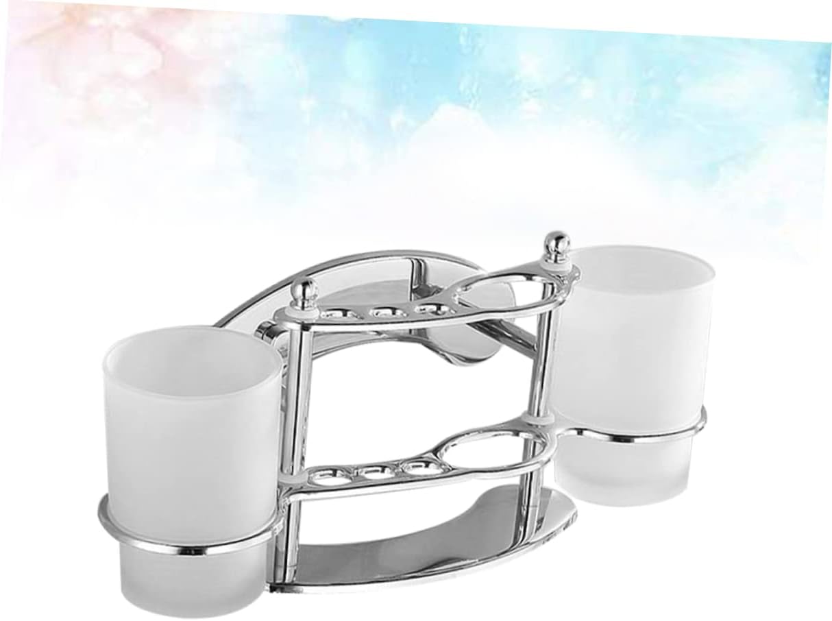 LIFKOME Wall Mounted Gargle Cup Holder