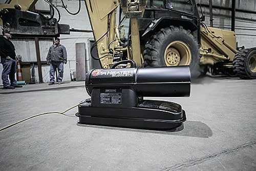 Mr Heater 80000 BTU Forced Air Kerosene Heater Black