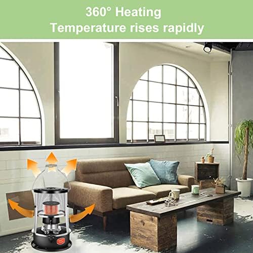MMLeYN Kerosene Heater with Adjustable Cover