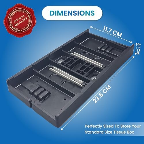 Tissuefoot Tissue Box Holder - Dishwasher Safe Sturdy Stylish 1