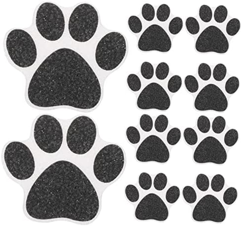 Non-Slip Dog Stickers 10pcs Bathroom Safety Decals