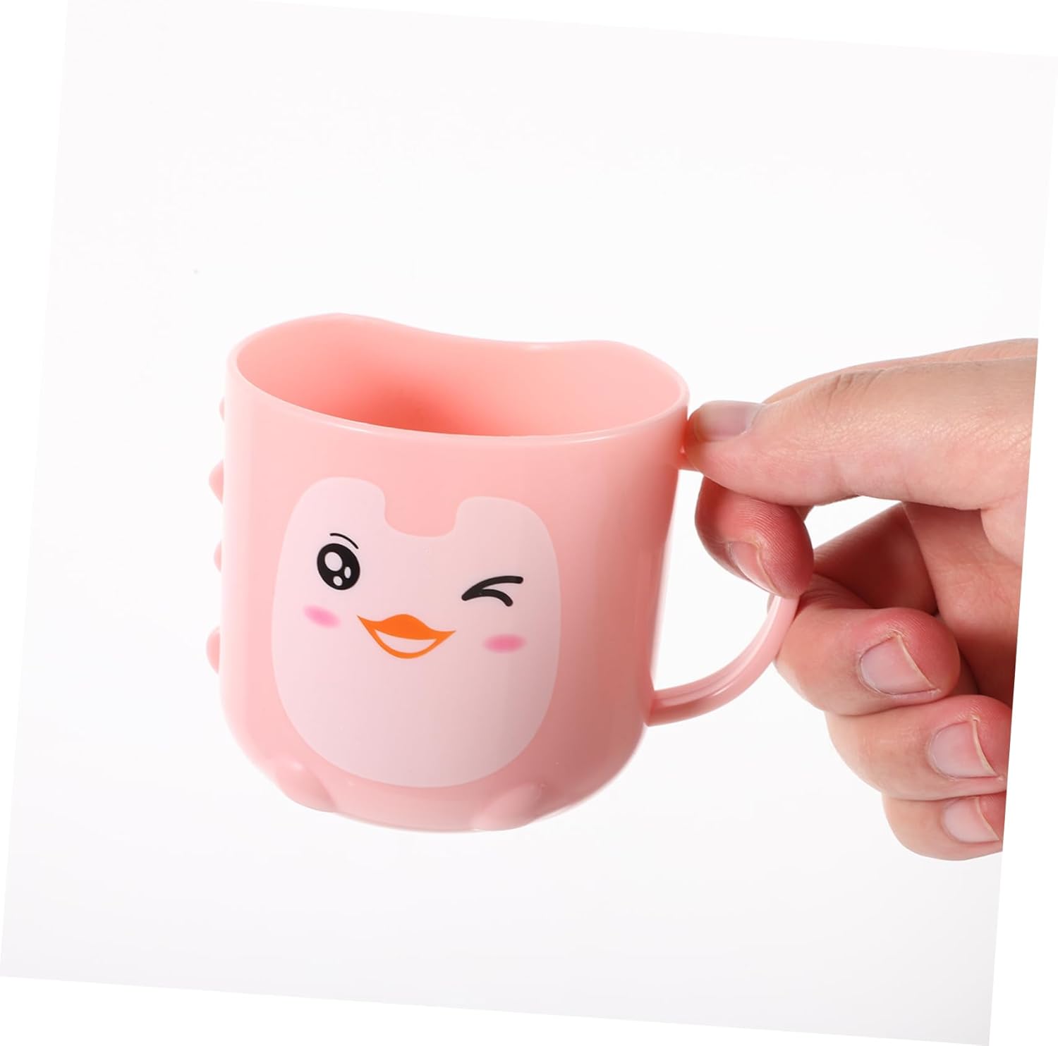 Ciieeo Toddler Frosted Toothbrush Cup for Bathroom