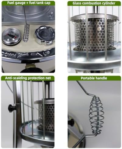 doorslay Kerosene Heater Portable Liftable Space Stove
