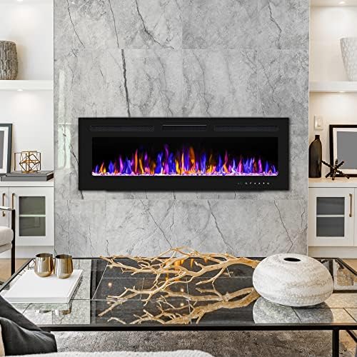 BETELNUT 50 Electric Fireplace with Remote Control 1
