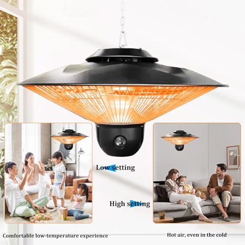 Jidanmian Electric Outdoor Heater with Remote Control