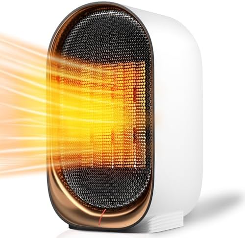 QQT Portable Space Heater with 2-Speed and Triple Protection