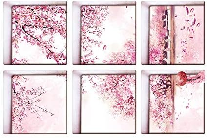 AILEGOU 3D Non-Slip Bathtub Animal Stickers - Plum Blossom Design