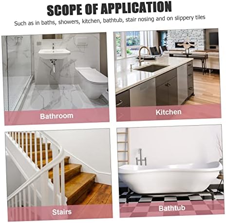 24pcs Nonslip Bathtub Stickers Cartoon - Skid Decals for Safety