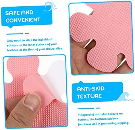 SOLUSTRE Non-Slip Bath Stickers 1 Pack for Safety