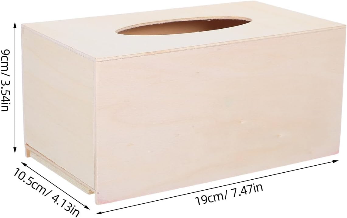 COHEALI 4pcs Box DIY Tissue Box Holder