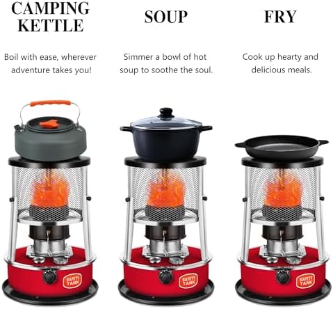 Red Kerosene Heater 45L for Indoor and Outdoor Use
