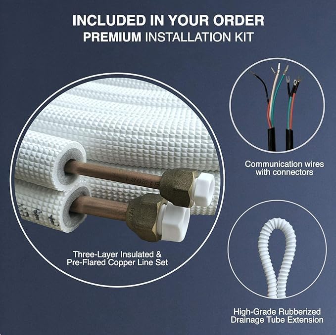Cooper Hunter 4 Zone Mini Split ACHeat System 9000 12000 BTU