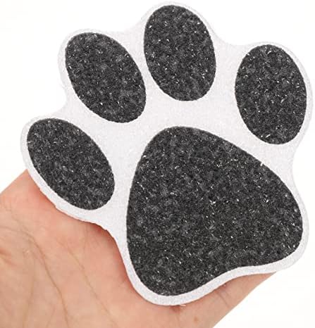 Healeved Paw Print Bathtub Grips 10pcs Non-Slip Stickers 1
