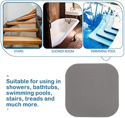 Tofficu Non-Slip Bath Stickers 20 Sheets PEVA Floor Adhesive