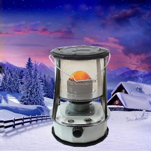 Outdoor Kerosene Stove with 6L Tank and Adjustable Heat
