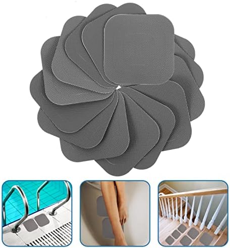 Tofficu Non-Slip Bath Stickers 20 Sheets PEVA Floor Adhesive